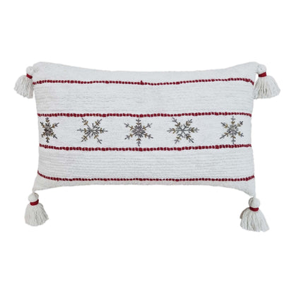 Vibhsa Christmas Decorative Pillow for Holidays 14"x 24"