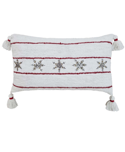 Vibhsa Christmas Decorative Pillow for Holidays 14"x 24"