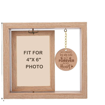 Solid Wood Rotatable Tabletop Picture Frame