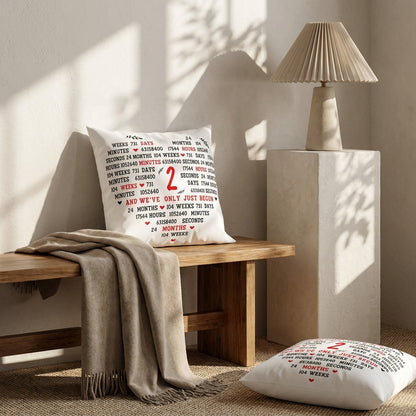 Cushion cover (2 years Anniversary)