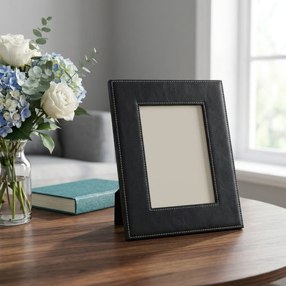 Black Leather Frame