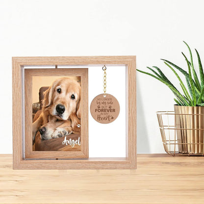 Solid Wood Rotatable Tabletop Picture Frame
