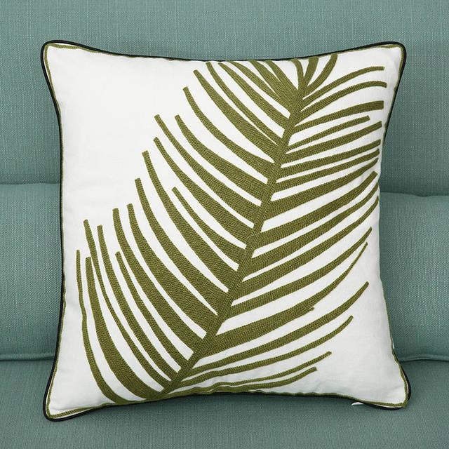 Vintage Ethnic Embroidered Pillow Cover (18x18")