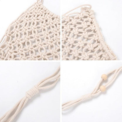 Handmade Woven Tapestry & Tassel Wall Hanging