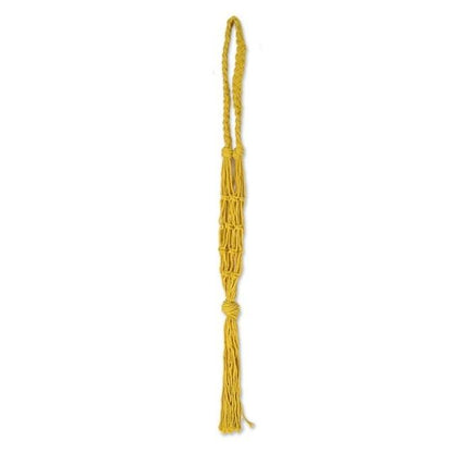 Handmade Woven Tapestry & Tassel Wall Hanging