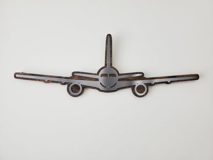 Boeing 757 Silhouette Wall Plaque Gift