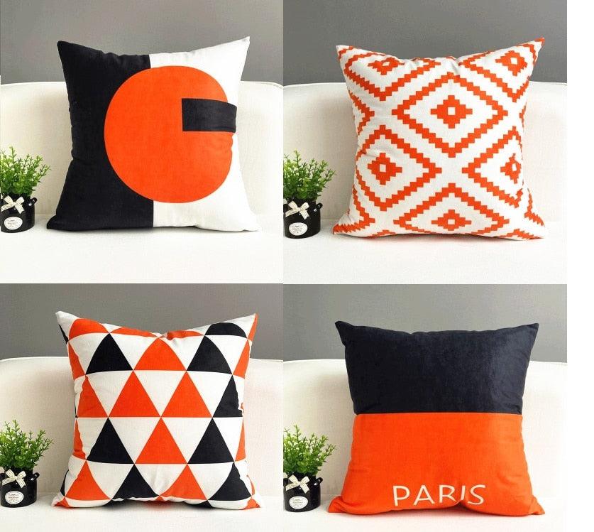Thick Short Plush Cushion Cover (18x18")