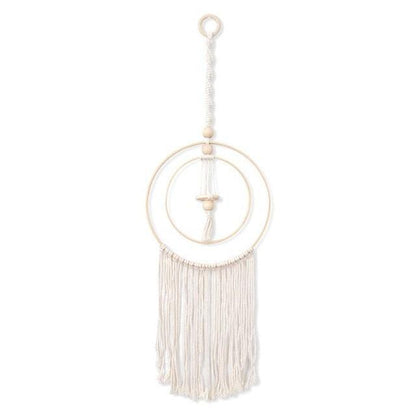Handmade Woven Tapestry & Tassel Wall Hanging