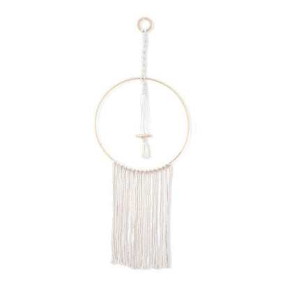 Handmade Woven Tapestry & Tassel Wall Hanging