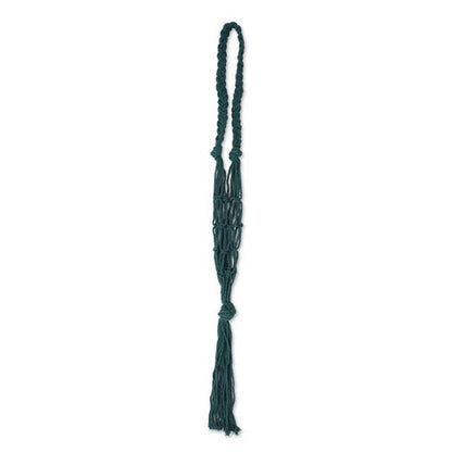 Handmade Woven Tapestry & Tassel Wall Hanging