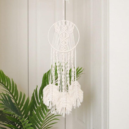 Handmade Woven Tapestry & Tassel Wall Hanging