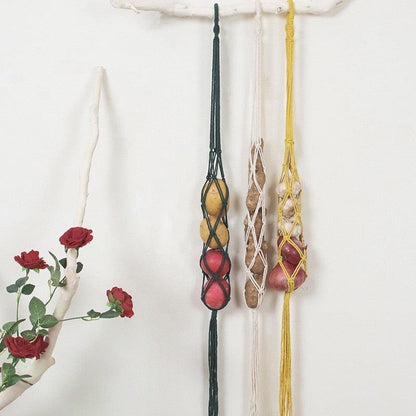Handmade Woven Tapestry & Tassel Wall Hanging