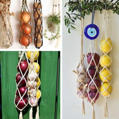Handmade Woven Tapestry & Tassel Wall Hanging