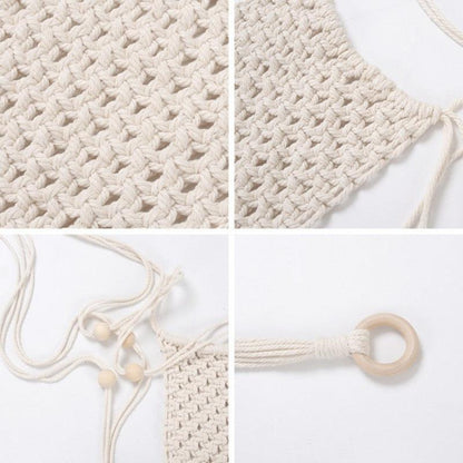 Handmade Woven Tapestry & Tassel Wall Hanging