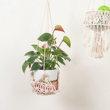 Handmade Woven Tapestry & Tassel Wall Hanging